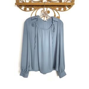 Current Air women's long sleeve blue blouse S